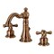 Kingston Brass Widespread Bathroom Faucet, Antique Copper FSC197AXAC - alternate 1